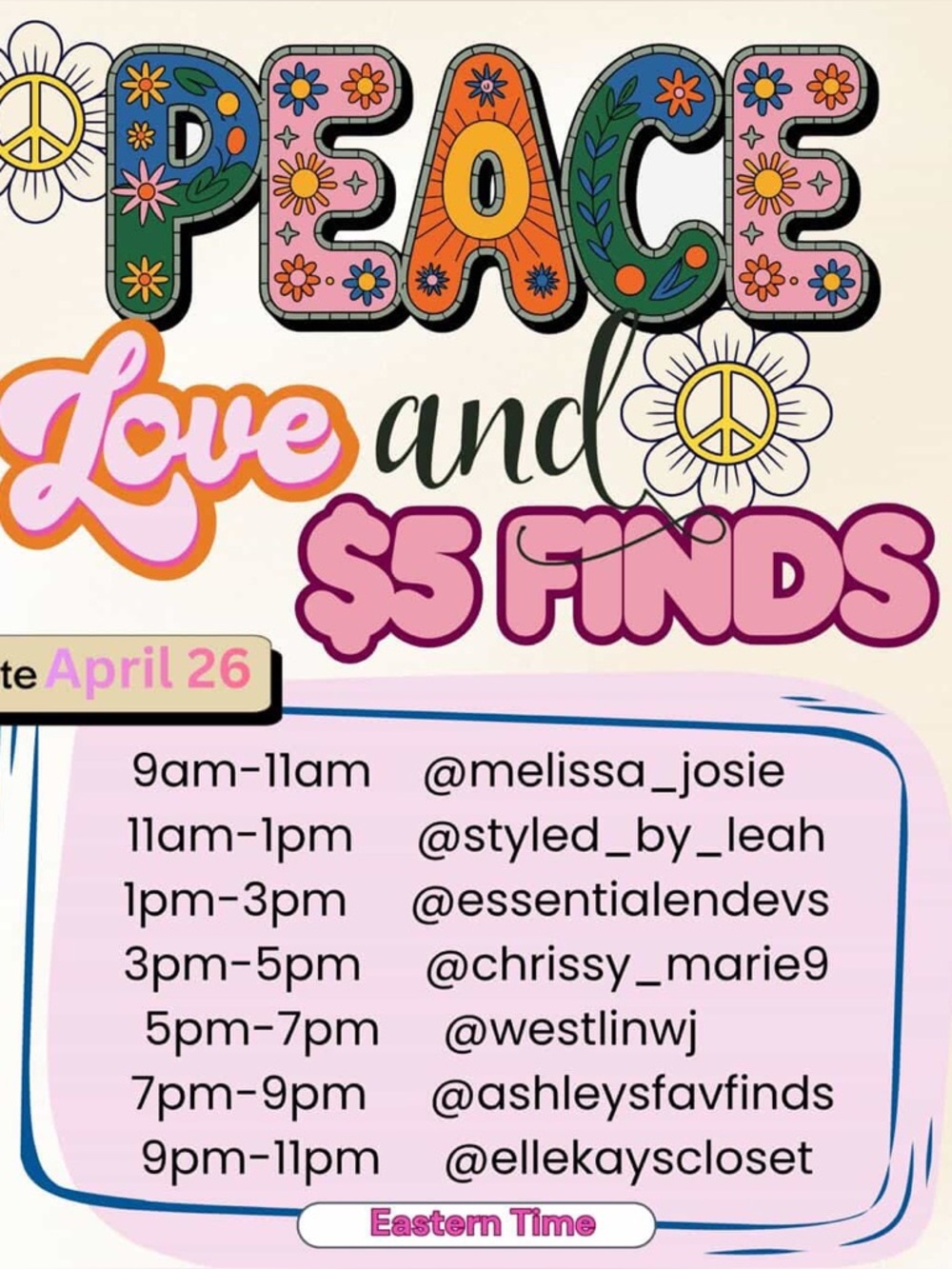 5/7 LIVE SHOW LISTING- please read 🌻 💕 - Picture 3 of 11